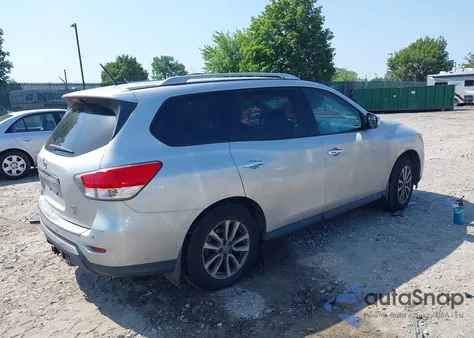 2014 Nissan Pathfinder Sv z USA, uszkodzony, nr VIN 5N1AR2MM6EC718091